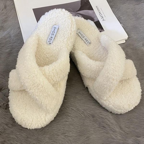 slippers women furry flats flip flops shoes winter female casual home cotton ladies house flock fur for woman, Black
slippers women furry flats flip flops shoes winter female casual home cotton ladies house flock fur for woman, Black