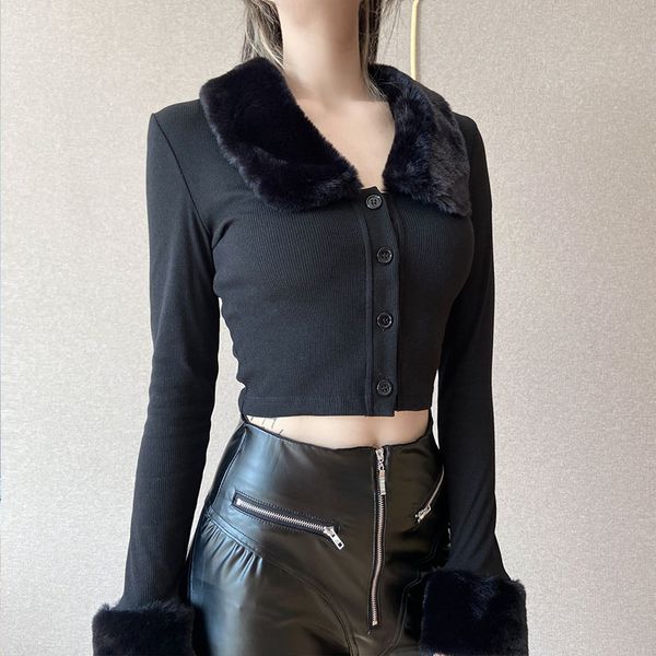 vintage goth black cardigan harajuku patchwork long sleeve cardigan women streetwear punk bodycon winter cropped, White
vintage goth black cardigan harajuku patchwork long sleeve cardigan women streetwear punk bodycon winter cropped, White