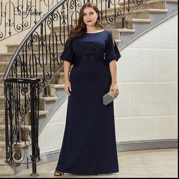 plus size women dress mermaid beaded half sleeve o neck bodycon evening party dress ladies long formal dress vestido de festa, Black;gray
plus size women dress mermaid beaded half sleeve o neck bodycon evening party dress ladies long formal dress vestido de festa, Black;gray