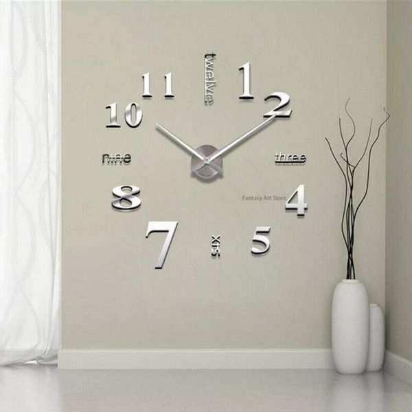 wall clocks fashion 3d clock acrylic mirror sticker large diy watch home decoration living room office
wall clocks fashion 3d clock acrylic mirror sticker large diy watch home decoration living room office