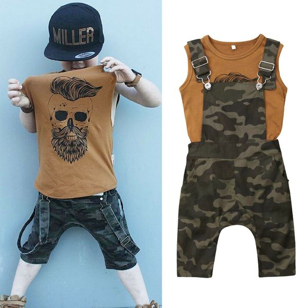 1-6y toddler baby girl clothes sets cartoon print vest t-shirt+camouflage overalls casual 2pc outfit, White
1-6y toddler baby girl clothes sets cartoon print vest t-shirt+camouflage overalls casual 2pc outfit, White