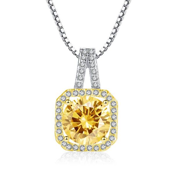 pendant necklaces for women two color options fashion party accessorie large shiny zircon girlfriend's birthday present, Silver
pendant necklaces for women two color options fashion party accessorie large shiny zircon girlfriend's birthday present, Silver