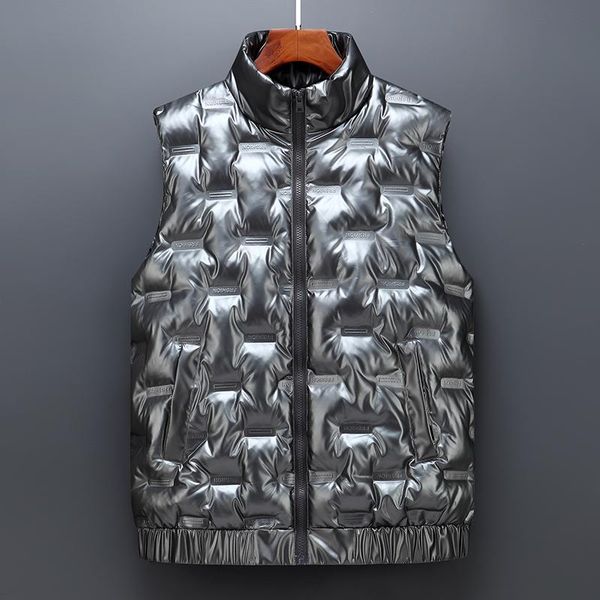 men's vests men winter vest fashion casual waistcoat thermal sleeveless jacket outerwear, Black;white
men's vests men winter vest fashion casual waistcoat thermal sleeveless jacket outerwear, Black;white