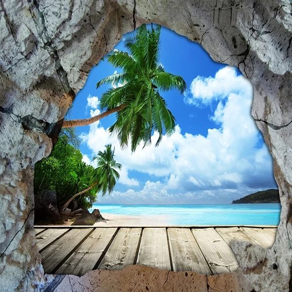 custom murals 3d stereo cave stone beach sea view wall painting creative art wall sticker wallpapers waterproof
custom murals 3d stereo cave stone beach sea view wall painting creative art wall sticker wallpapers waterproof