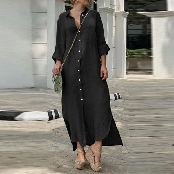 ethnic clothing muslim fashion shirt dress women loose solid color turn down collar maxi arab dubai islamic vestidos 2021, Red
ethnic clothing muslim fashion shirt dress women loose solid color turn down collar maxi arab dubai islamic vestidos 2021, Red