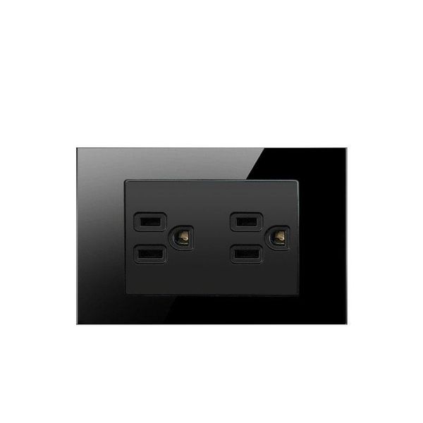 smart home control black glass panel wall light push button switch us socket 15a 110v american standard outlet with usb for
smart home control black glass panel wall light push button switch us socket 15a 110v american standard outlet with usb for