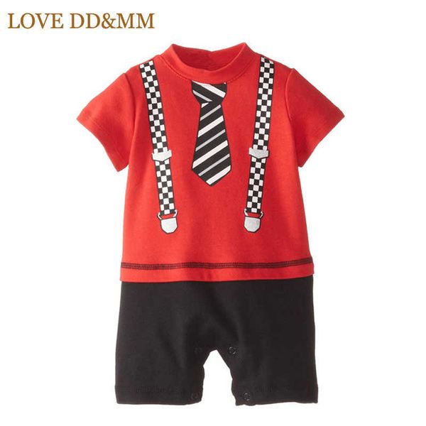 love dd&mm summer baby boys clothes fashion gentleman baby romper jumpsuit leisure infant toddler climbing clothing 210715, Blue
love dd&mm summer baby boys clothes fashion gentleman baby romper jumpsuit leisure infant toddler climbing clothing 210715, Blue
