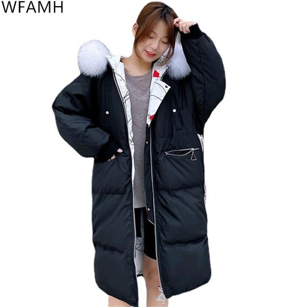 women's down & parkas 2021 winter white duck mid-length hooded jacket with fur collar, loose and thick coat women on both sides casual, Black
women's down & parkas 2021 winter white duck mid-length hooded jacket with fur collar, loose and thick coat women on both sides casual, Black