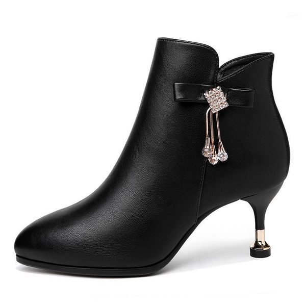 dress shoes round toe wineglass heel women's boots, metal decorative short platform boots, Black
dress shoes round toe wineglass heel women's boots, metal decorative short platform boots, Black