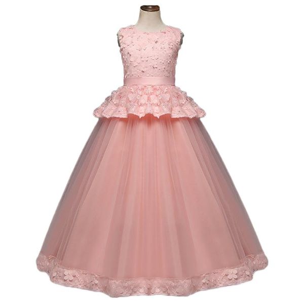 girl's dresses girls wedding lace dress teens party princess long baby girl 2 year birthday ball costume kids clothing children's, Red;yellow
girl's dresses girls wedding lace dress teens party princess long baby girl 2 year birthday ball costume kids clothing children's, Red;yellow
