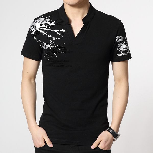 new short sleeve t shirt men 2021 summer green black tshirt tees hip hop punk rock fashion clothes plus size m-4xl 5xl v neck h88s, White;black
new short sleeve t shirt men 2021 summer green black tshirt tees hip hop punk rock fashion clothes plus size m-4xl 5xl v neck h88s, White;black