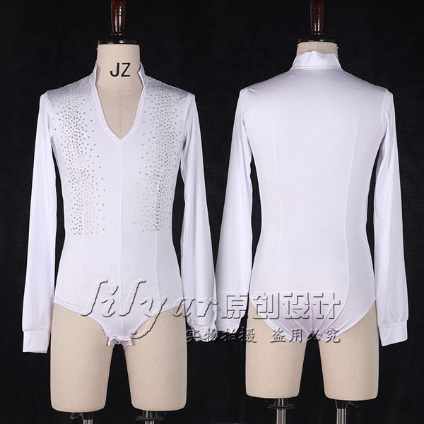 new fashion latin dance for men shiny rhinestones white color v-neck shirts male latin dance ballroom competition costumes, Black;red
new fashion latin dance for men shiny rhinestones white color v-neck shirts male latin dance ballroom competition costumes, Black;red
