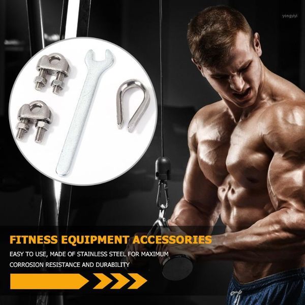 accessories home gym workout sport equipment 4pcs stainless steel u-shaped cable wire rope rigging clip fitness equipment1
accessories home gym workout sport equipment 4pcs stainless steel u-shaped cable wire rope rigging clip fitness equipment1