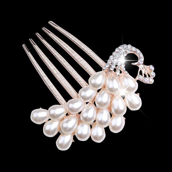 other 1pcs simulated pearls wedding hair accessories rhinestone flower bridal comb crystal ornaments jewelry for women, Golden;white
other 1pcs simulated pearls wedding hair accessories rhinestone flower bridal comb crystal ornaments jewelry for women, Golden;white