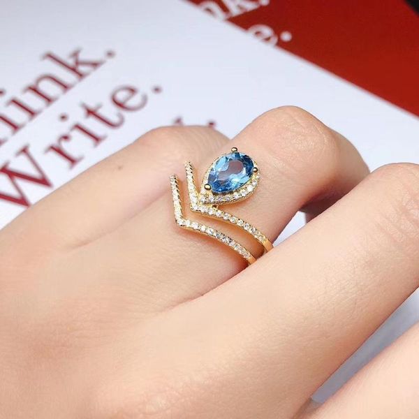 cluster rings fashion water drop tulips two wears natural blue z gem ring s925 silver gemstone women's girl gift jewelry, Golden;silver
cluster rings fashion water drop tulips two wears natural blue z gem ring s925 silver gemstone women's girl gift jewelry, Golden;silver