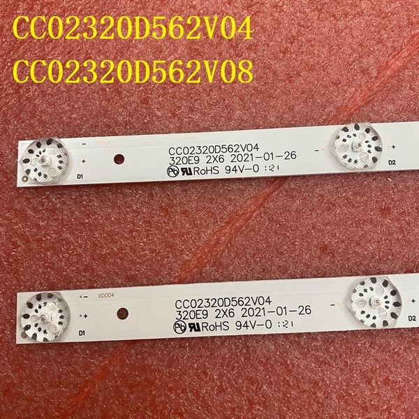 strips kit 2pcs led bar for hv32mxc200x-b sm315twd602 d0206 hv320whb-n55 cv315pw07s cc02320d562v04 cc02320d562v08 sj.hl.d3200601-2835bs
strips kit 2pcs led bar for hv32mxc200x-b sm315twd602 d0206 hv320whb-n55 cv315pw07s cc02320d562v04 cc02320d562v08 sj.hl.d3200601-2835bs