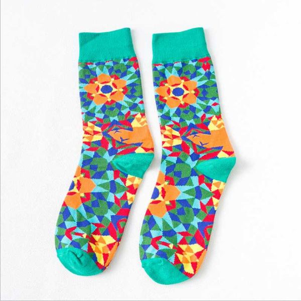 men's socks and women's color diamond tube fashion sports casual hip hop tide street graffiti geometric cotton, Black
men's socks and women's color diamond tube fashion sports casual hip hop tide street graffiti geometric cotton, Black