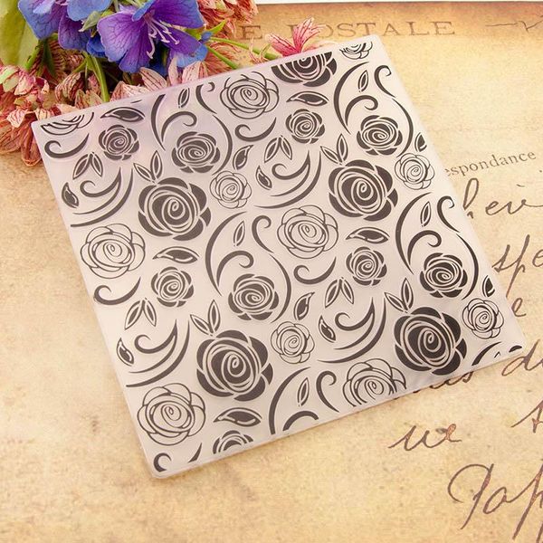 craft tools transparent paper cards making plastic rose pattern mould diy scrapbooking multi purpose for wedding decoration
craft tools transparent paper cards making plastic rose pattern mould diy scrapbooking multi purpose for wedding decoration