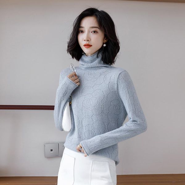 women's sweaters autumn and winter 100% pure cashmere sweater high collar solid color slim pile knit bottoming sweater., White;black
women's sweaters autumn and winter 100% pure cashmere sweater high collar solid color slim pile knit bottoming sweater., White;black
