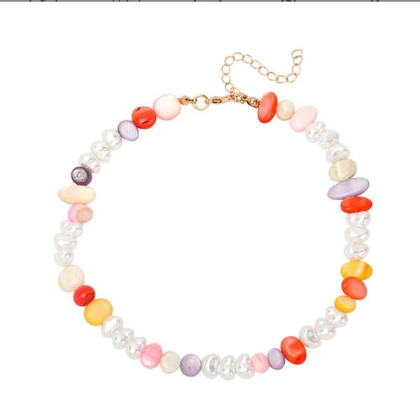 chokers lumper stone clavicle chian necklace for women charms shell handmade adjustable party summer jewelry collar, Golden;silver
chokers lumper stone clavicle chian necklace for women charms shell handmade adjustable party summer jewelry collar, Golden;silver