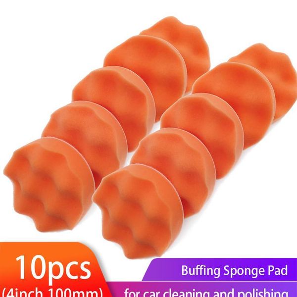 10pcs/set 4inch 100mm wave buffing sponge pad polishing kit car wax wash polish pad all purpose for car bathroom qylzye
10pcs/set 4inch 100mm wave buffing sponge pad polishing kit car wax wash polish pad all purpose for car bathroom qylzye