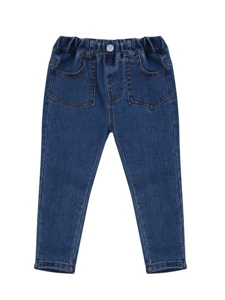 baby girls/boys elastic denim jeans, simple and fashion loose stretch long pants for all year round wear, Blue
baby girls/boys elastic denim jeans, simple and fashion loose stretch long pants for all year round wear, Blue