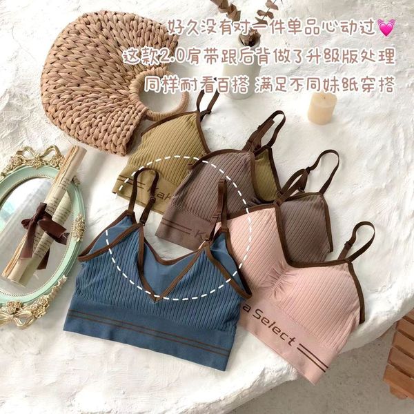 kaka preferred 2.0 large u vest letter korean style contrast color shoulder strap backless bra sling anti-slip bra women, Black;white
kaka preferred 2.0 large u vest letter korean style contrast color shoulder strap backless bra sling anti-slip bra women, Black;white