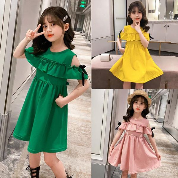 girl's dresses teen baby clothes kids for girls children ruffles ruched solid princess dress casual vestidos, Red;yellow
girl's dresses teen baby clothes kids for girls children ruffles ruched solid princess dress casual vestidos, Red;yellow