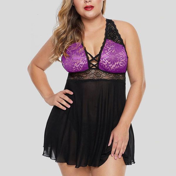 new lace nightgown sleepwear women black cross strap nightdress nightwear plus size female lingerie nightie for women 5xl, Black;red
new lace nightgown sleepwear women black cross strap nightdress nightwear plus size female lingerie nightie for women 5xl, Black;red