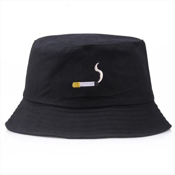 cigarette embroidery bucket hat for men women hip hop fisherman panama bob summer lovers flat, Blue;gray
cigarette embroidery bucket hat for men women hip hop fisherman panama bob summer lovers flat, Blue;gray