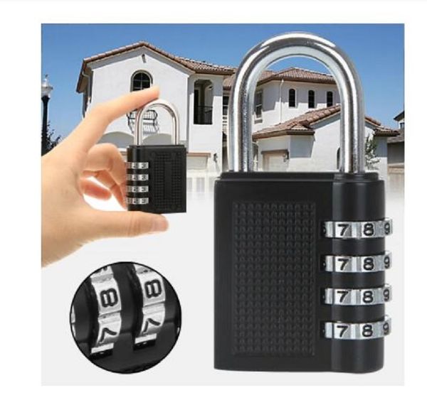 80*43*14mm heavy duty 4 dial digital combination lock weatherproof protection security padlock outdoor gym safely code lock black
80*43*14mm heavy duty 4 dial digital combination lock weatherproof protection security padlock outdoor gym safely code lock black