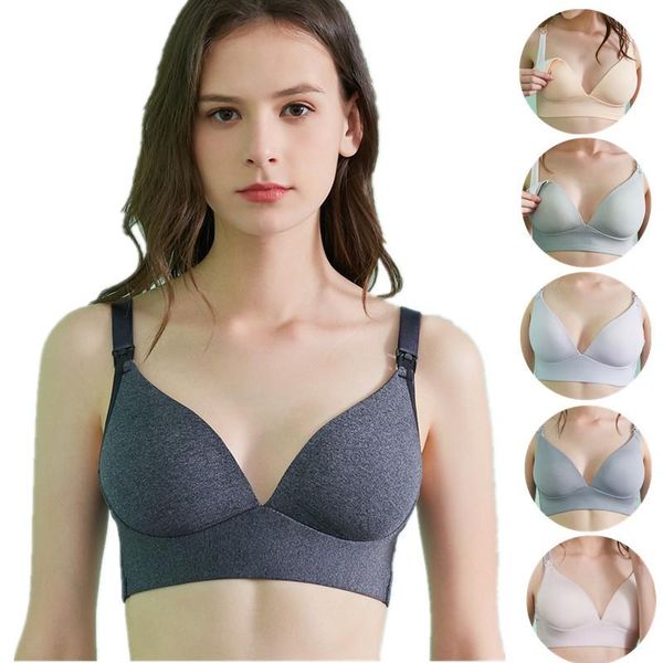 maternity intimates nursing bra breastfeeding bras prevent sagging for pregnant women wirecotton breast feeding clothes, White 
maternity intimates nursing bra breastfeeding bras prevent sagging for pregnant women wirecotton breast feeding clothes, White