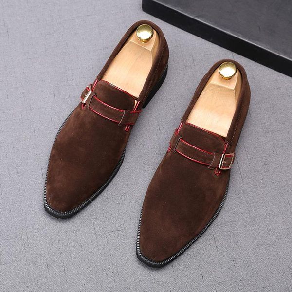 dress shoes 2021 men's fashion suede flats oxfords zapatos de novio man party wedding formal prom, Black
dress shoes 2021 men's fashion suede flats oxfords zapatos de novio man party wedding formal prom, Black