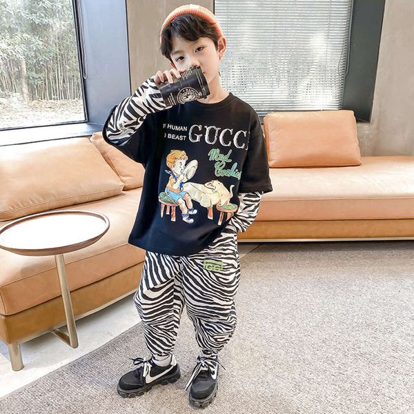 suit spring and autumn children's 2021 new fashionable foreign style leisure sports cartoon boy's two piece set, White
suit spring and autumn children's 2021 new fashionable foreign style leisure sports cartoon boy's two piece set, White