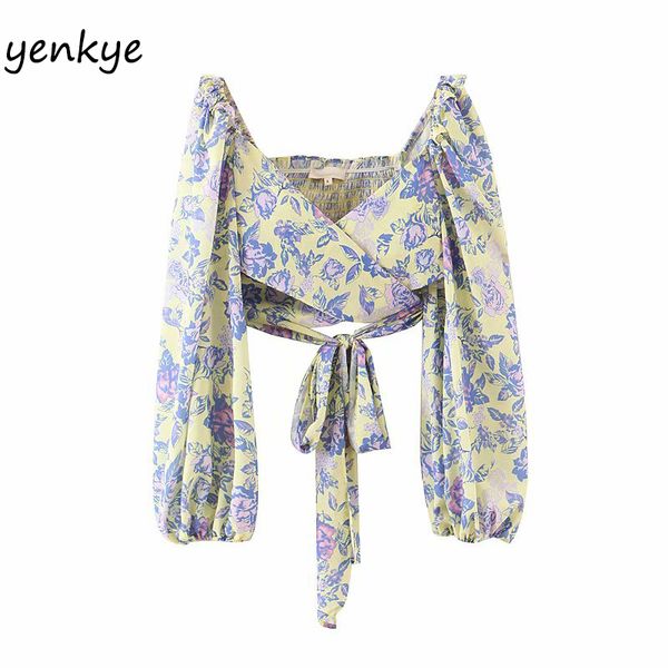 floral print wrap boho women lantern sleeve v neck sashes crop holiday summer chiffon yf7457 210225, White
floral print wrap boho women lantern sleeve v neck sashes crop holiday summer chiffon yf7457 210225, White