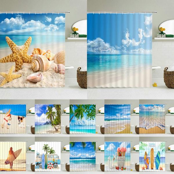 shower curtains 3d beach scenery sea ocean mediterranean bathroom curtain waterproof cloth decoration 180*240cm bath
shower curtains 3d beach scenery sea ocean mediterranean bathroom curtain waterproof cloth decoration 180*240cm bath