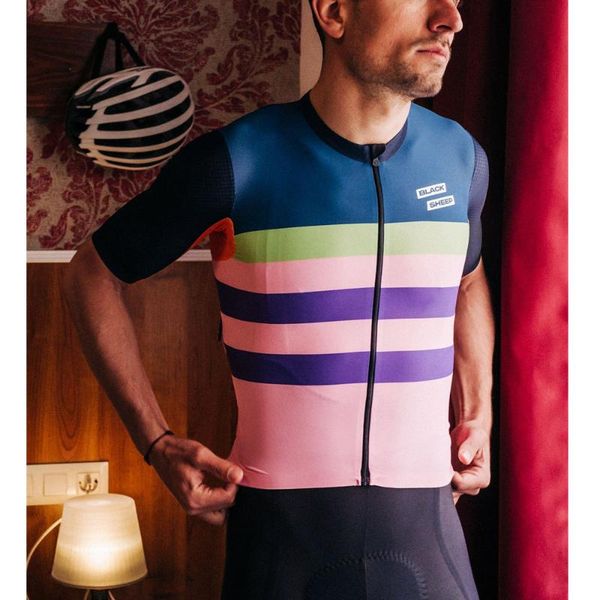 racing sets 2021black sheep team summer cycling clothes men's short-sleeved breathable and quick-drying road bike jersey mountain shirt, Black;blue
racing sets 2021black sheep team summer cycling clothes men's short-sleeved breathable and quick-drying road bike jersey mountain shirt, Black;blue