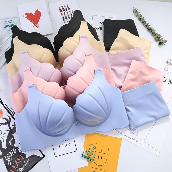 bras sets fashion lingerie smooth seamless one-piece wireless underwear women push up bra set female bow pearl and panty, Red;black
bras sets fashion lingerie smooth seamless one-piece wireless underwear women push up bra set female bow pearl and panty, Red;black