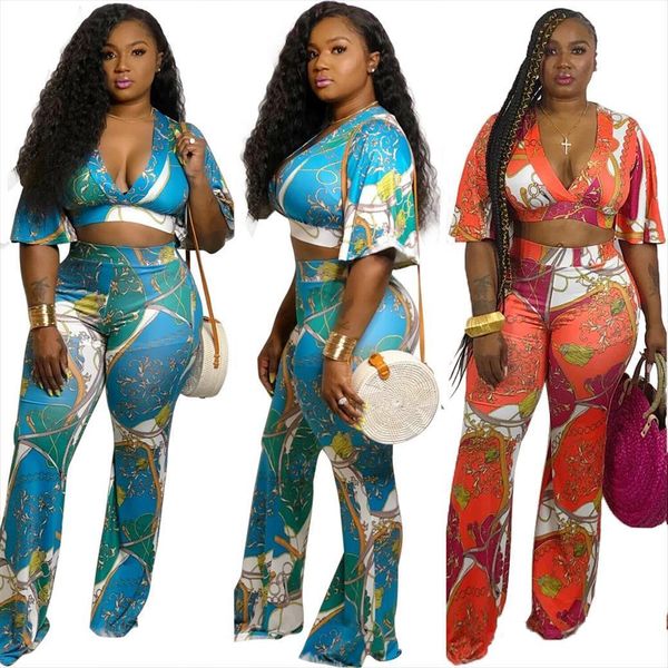 fashion set v neck womens tracksuits 2 pieces chain print vintage summer and high waist pants suit sym 8347, Gray
fashion set v neck womens tracksuits 2 pieces chain print vintage summer and high waist pants suit sym 8347, Gray