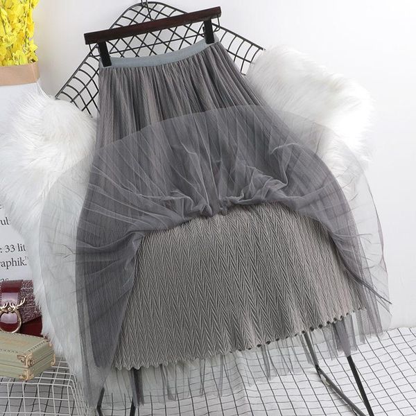 women 2021 autumn new fashion pleated corduroy skirts female mesh solid color skirts ladies elastic waist loose m842, Black
women 2021 autumn new fashion pleated corduroy skirts female mesh solid color skirts ladies elastic waist loose m842, Black