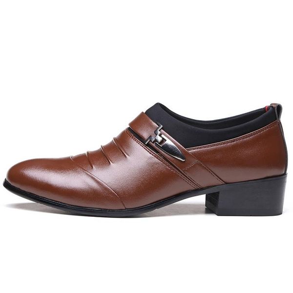 dress shoes men formal mens slip-on pu leather brown black elastic band office party wedding
dress shoes men formal mens slip-on pu leather brown black elastic band office party wedding