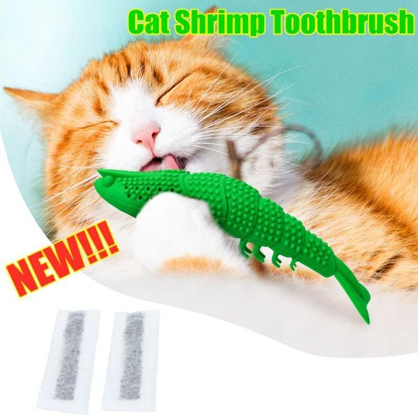 cat toys green shrimp shape silicone molar stick teeth cleaning toothbrush eco-friendly catnip dog teaser toy pet supplies
cat toys green shrimp shape silicone molar stick teeth cleaning toothbrush eco-friendly catnip dog teaser toy pet supplies
