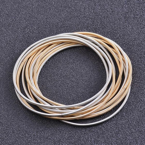 bangle minimalist of trend interface can be opened bracelet women fashion personality stainless steel elastic men, Black
bangle minimalist of trend interface can be opened bracelet women fashion personality stainless steel elastic men, Black