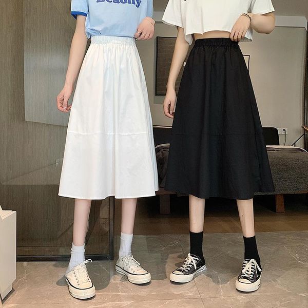 skirts spring and summer street fashion skirt cotton stitching high waist mid-length umbrella, Black
skirts spring and summer street fashion skirt cotton stitching high waist mid-length umbrella, Black