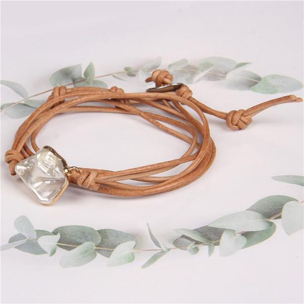 beaded, strands irregular fashion pearl charms bracelet adjustable wax rope cord bangles shell pearls women men female jewelry gifts, Black
beaded, strands irregular fashion pearl charms bracelet adjustable wax rope cord bangles shell pearls women men female jewelry gifts, Black