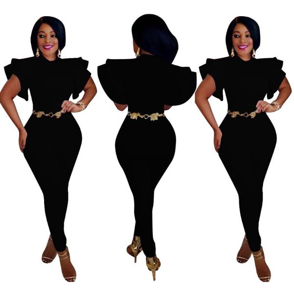 women's jumpsuits & rompers cascading ruffles butterfly short sleeve skinny playsuit women plus size round neck back zipper long pant c, Black;white
women's jumpsuits & rompers cascading ruffles butterfly short sleeve skinny playsuit women plus size round neck back zipper long pant c, Black;white