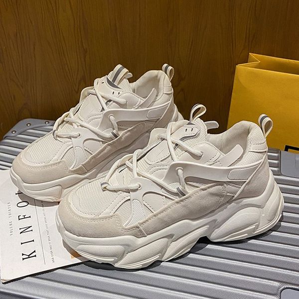 women platform sneakers 2021 spring fashion female lace up casual shoes trainers women luxury gray beige thick sole sneakers, Black
women platform sneakers 2021 spring fashion female lace up casual shoes trainers women luxury gray beige thick sole sneakers, Black