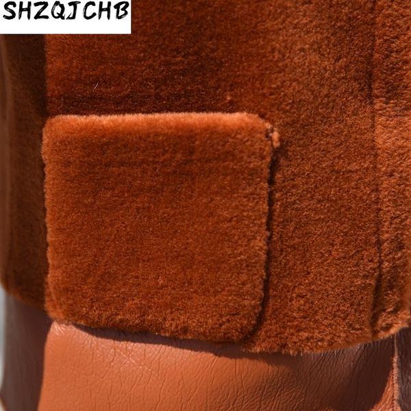 women's fur & faux jchb 2021 real wool coat women clothes short autumn winter jacket korean coats y0003 kj31, Black
women's fur & faux jchb 2021 real wool coat women clothes short autumn winter jacket korean coats y0003 kj31, Black