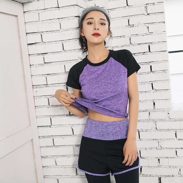 body sculpting 2020 yoga women ladies tracksuits slim sport suits women's fast dry running high waist two piece sportswear o, Gray
body sculpting 2020 yoga women ladies tracksuits slim sport suits women's fast dry running high waist two piece sportswear o, Gray