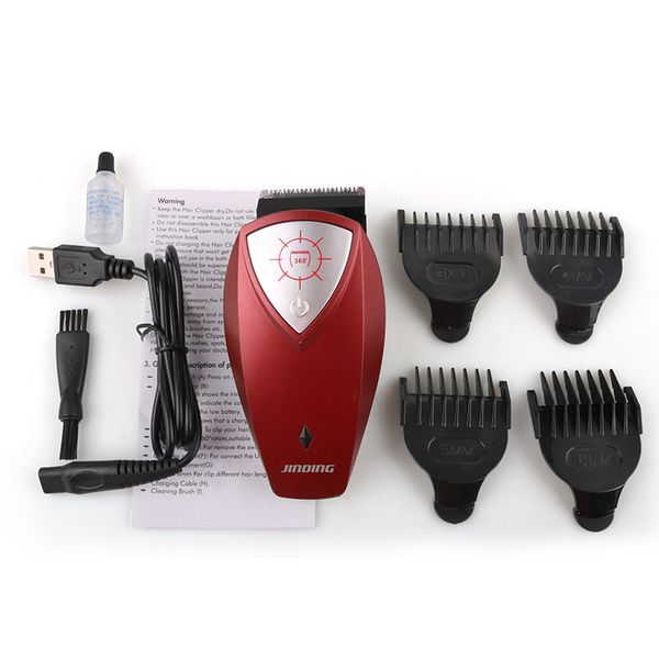 weidz 1200mah hair trimmer rechargeable hair clipper with head rotatable 8 directions red gray
weidz 1200mah hair trimmer rechargeable hair clipper with head rotatable 8 directions red gray